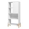 Manhattan Comfort Bowery Bookcase, White and Oak 308AMC157 - alternate 5